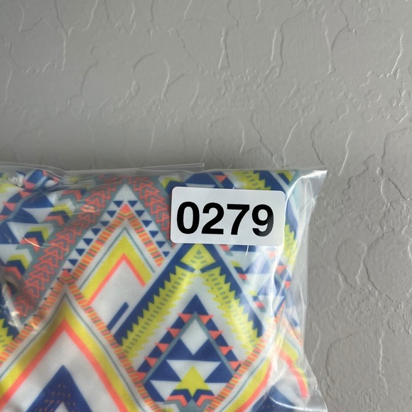 NWT L Space Tribal Print Swimsuit Bottoms Tie Side Bikini Bottom Colorful Sz XS - Picture 6 of 6